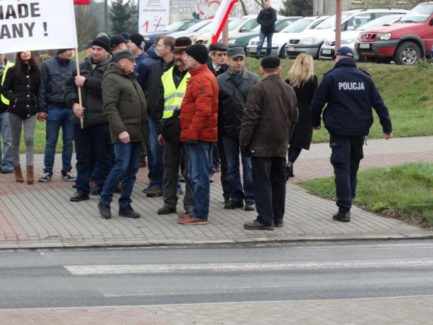 W Sępólnie Krajeńskim zakończyła się rolnicza blokada DK 25