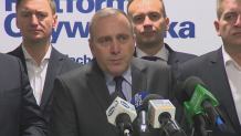 G. Schetyna: Atak polityków PiS na konstytucję podobny do tego z 13 grudnia 1981 roku