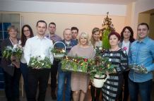 Świąteczna licytacja 2015. Zwycięzcy odebrali stroiki