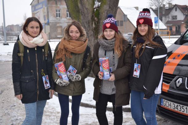Rekordowy WOŚP w Chojnicach. W innych sztabach też (FOTO)