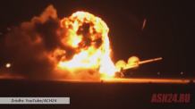 Eksplozja rosyjskiego bombowca na pasie startowym. Ujawniono nagranie