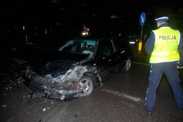 Dwie osoby ranne w wypadkach na drogach powiatu kościerskiego