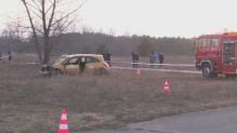 Wypadek przed wyścigami samochodowymi w Pile. Auto wjechało w matkę z dziećmi
