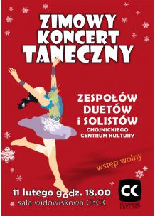 Zimowy koncert taneczny w Chojnickim Centrum Kultury