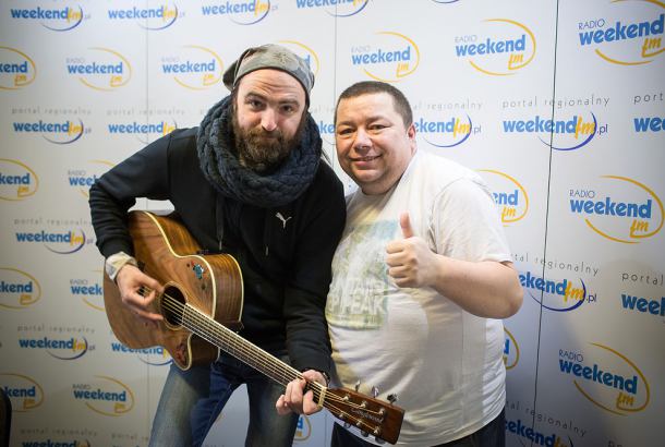 Darek Wudkowski - bluesman z Bydgoszczy odwiedził dzisiaj Weekend FM