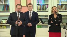 "Hańba! To nie jest miejsce na wiec!" Awantura na otwarciu wystawy o gen. Andersie