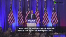 Wybory w USA: Przewaga Trumpa topnieje, Sanders walczy z Clinton
