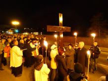 Droga krzyżowa ulicami Sępólna Krajeńskiego (FOTO)
