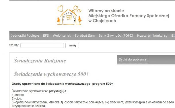 Informacje o programie 500+ dopiero na dzień przed oficjalnym startem
