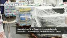 Amerykańska straż przybrzeżna zarekwirowała 14 ton kokainy na Pacyfiku