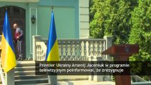 Premier Ukrainy Arsenij Jaceniuk poda się do dymisji
