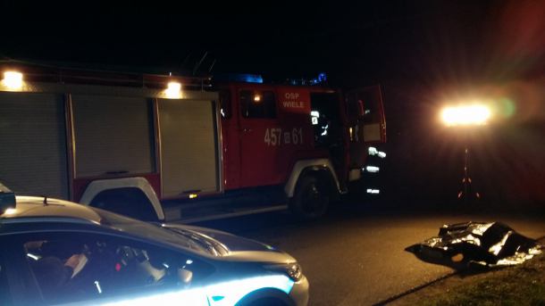 W pobliżu Wiela mazda śmiertelnie potrąciła mężczyznę