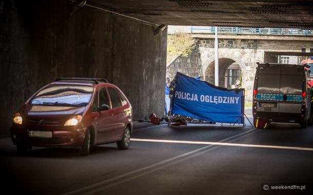 Tragiczny wypadek w Chojnicach. Nie żyje rowerzysta