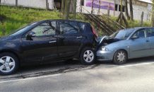 Kolizja na ulicy Strzeleckiej 