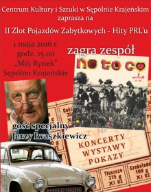 Zlot Pojazdów Zabytkowych w Sępólnie