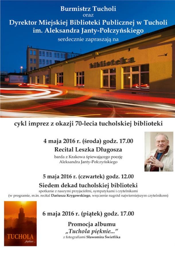 70. urodziny Miejskiej Biblioteki Publicznej w Tucholi