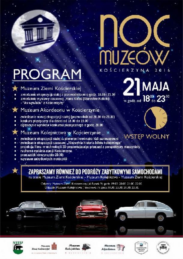 Noc Muzeów w Kościerzynie. Sprawdź program