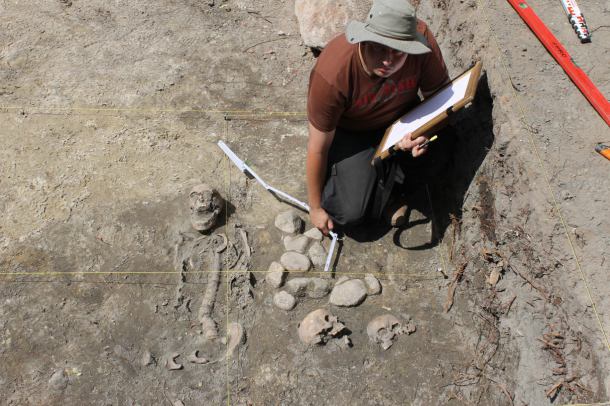 Odkrycie archeologiczne na placu budowy w centrum Chojnic