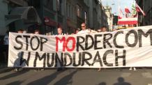 "Stop mordercom w mundurach". Około 100 osób protestowało przeciwko brutalności policji