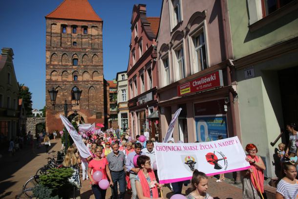 Amazonki z regionu na III Marszu życia i nadziei w Chojnicach (FOTO)