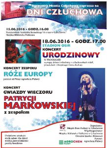 Róże Europy i Patrycja Markowska - gwiazdy Dni Człuchowa