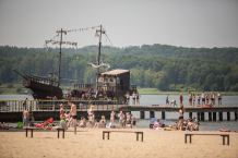 Molo w Charzykowach. Statek wycieczkowy nie będzie tu cumował