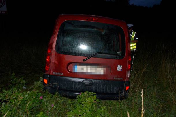 Trzy osoby ranne w trzech wypadkach drogowych w powiecie kościerskim