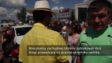 Ukraińcy zablokowali ruch na granicy z Polską. Protestują przeciwko wstrzymaniu małego ruchu granicznego