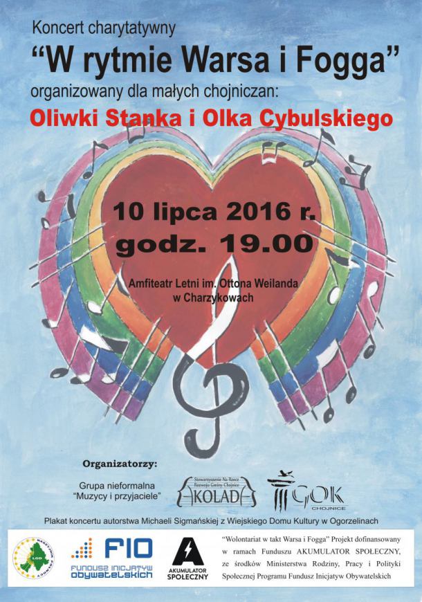 Koncert charytatywny "W rytmie Warsa i Fogga"