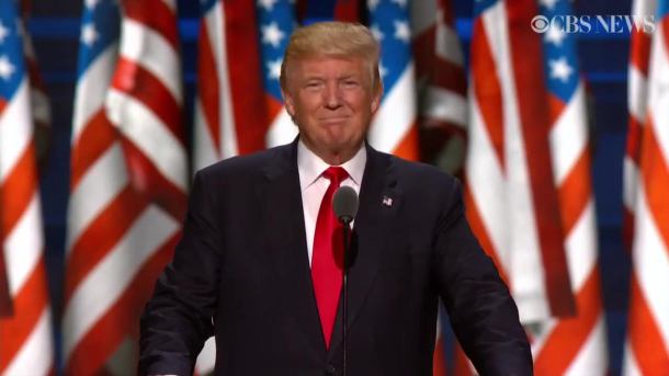 Donald Trump przyjął oficjalną nominację Partii Republikańskiej na urząd prezydenta USA