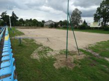 W Sępólnie Krajeńskim powstają cztery boiska do siatkówki plażowej