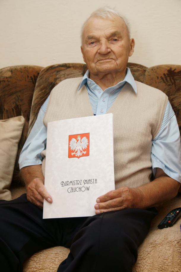 Najstarszy mieszkaniec Człuchowa skończył 103 lata