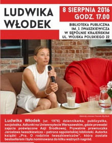 Prawnuczka Iwaszkiewicza w sępoleńskiej bibliotece