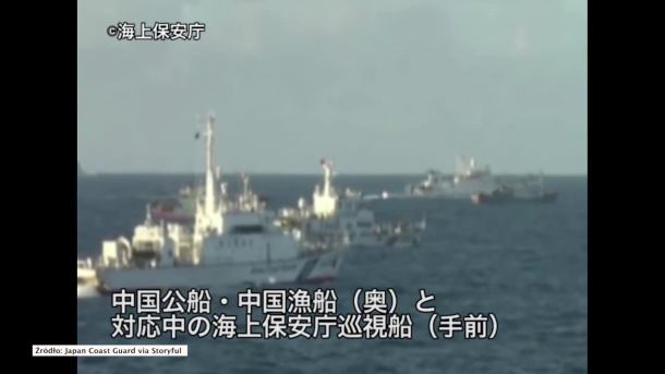 "To najazd i naruszanie suwerenności państwa". Japonia protestuje przeciwko chińskim okrętom w pobliżu wysp Senkaku