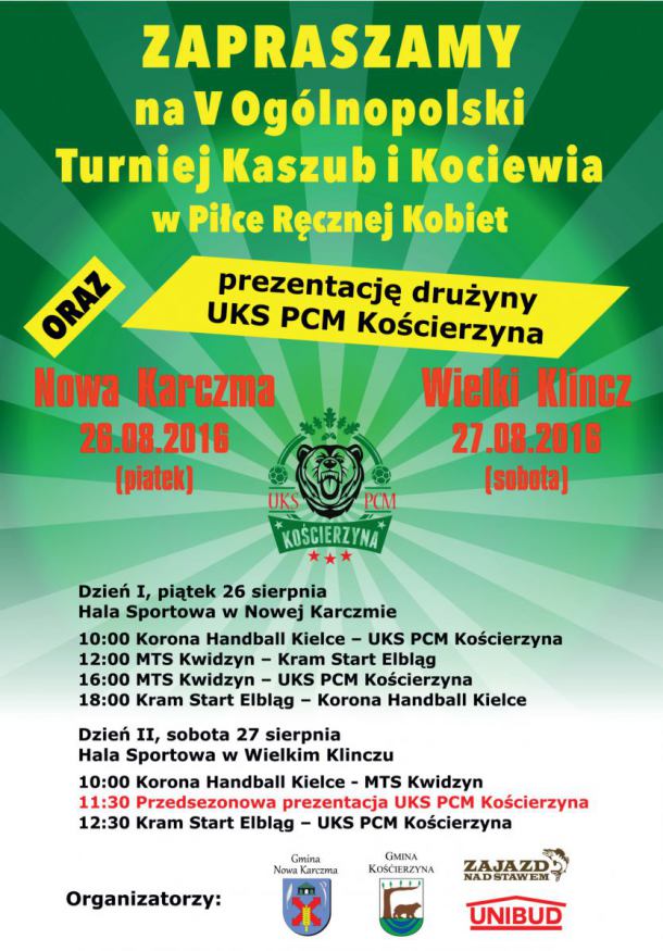 Turniej Kaszub i Kociewia w piłce ręcznej