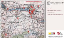 Interaktywna mapa z XX-lecia międzywojennego w sępoleńskiej bibliotece