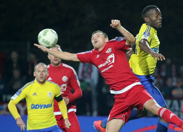 1/4 finału Pucharu Polski: Drutex Bytovia Bytów - Arka Gdynia 2:1 (1:0) (NOWE ZDJĘCIA)