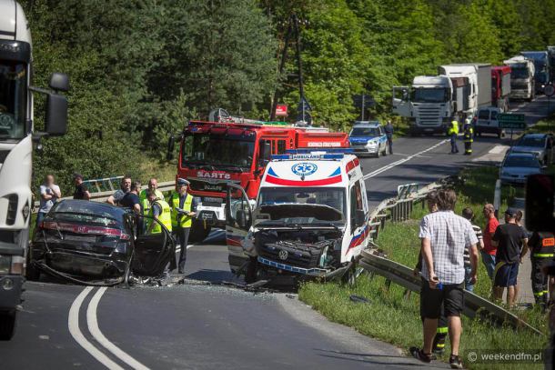 Jest kara dla kierowcy karetki pogotowia, który w lipcu spowodował groźny wypadek w Męcikale