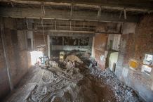 Trwa remont Chojnickiego Centrum Kultury. Zobacz postępy w pracach (FOTO)