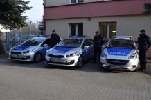 Do czerskiego komisariatu policji trafiły trzy nowe radiowozy