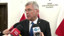 Protest dziennikarzy pod Sejmem przeciwko planowanym ograniczeniom dla mediów