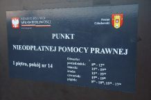 Spore zainteresowanie bezpłatnymi poradami prawnymi w powiecie człuchowskim