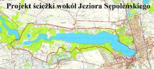 Znany jest już przebieg trasy rowerowej wokół Jeziora Sępoleńskiego