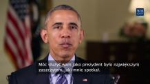 Obama w noworocznym orędziu: Przygotowuję się do roli obywatela, być może istotniejszej niż prezydentura