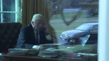 Donald Trump rozmawiał z Angelą Merkel i Władimirem Putinem. Szczegółów nie podano