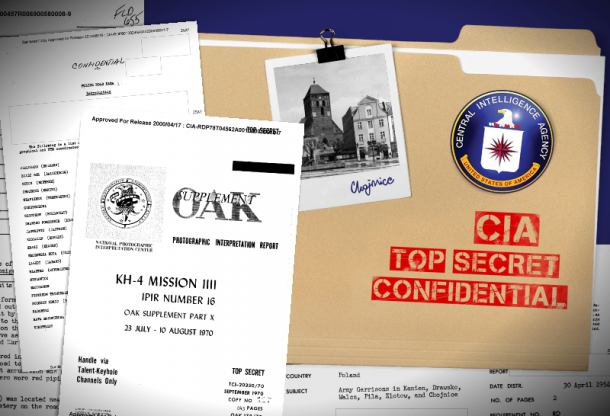 Odtajnione akta CIA: są w nich meldunki wywiadowcze z Chojnic