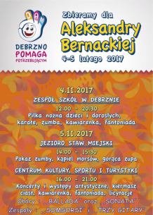 Akcja charytatywna na rzecz Aleksandry Bernackiej z Debrzna 