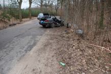 Czterech poszkodowanych w wypadkach w powiecie kościerskim