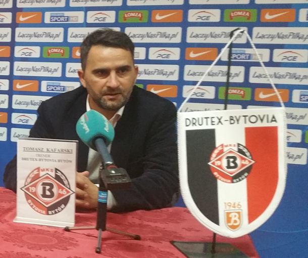 Tomasz Kafarski nie jest już trenerem Drutex-Bytovii