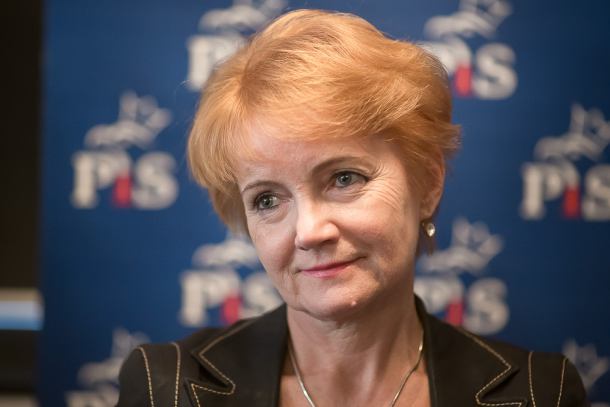 Posłanka Jolanta Szczypińska komentuje swoją postać w serialu "Ucho prezesa"
